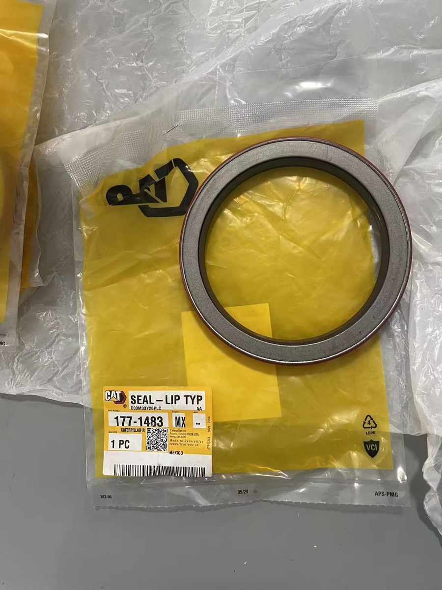 Genuine Caterpillar 177-1483 lip-type seal in original CAT packaging