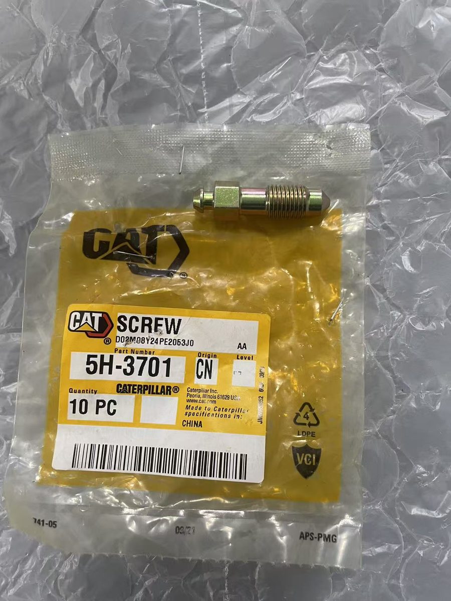 Genuine Caterpillar 5H-3701 screws, pack of 10, original CAT packaging