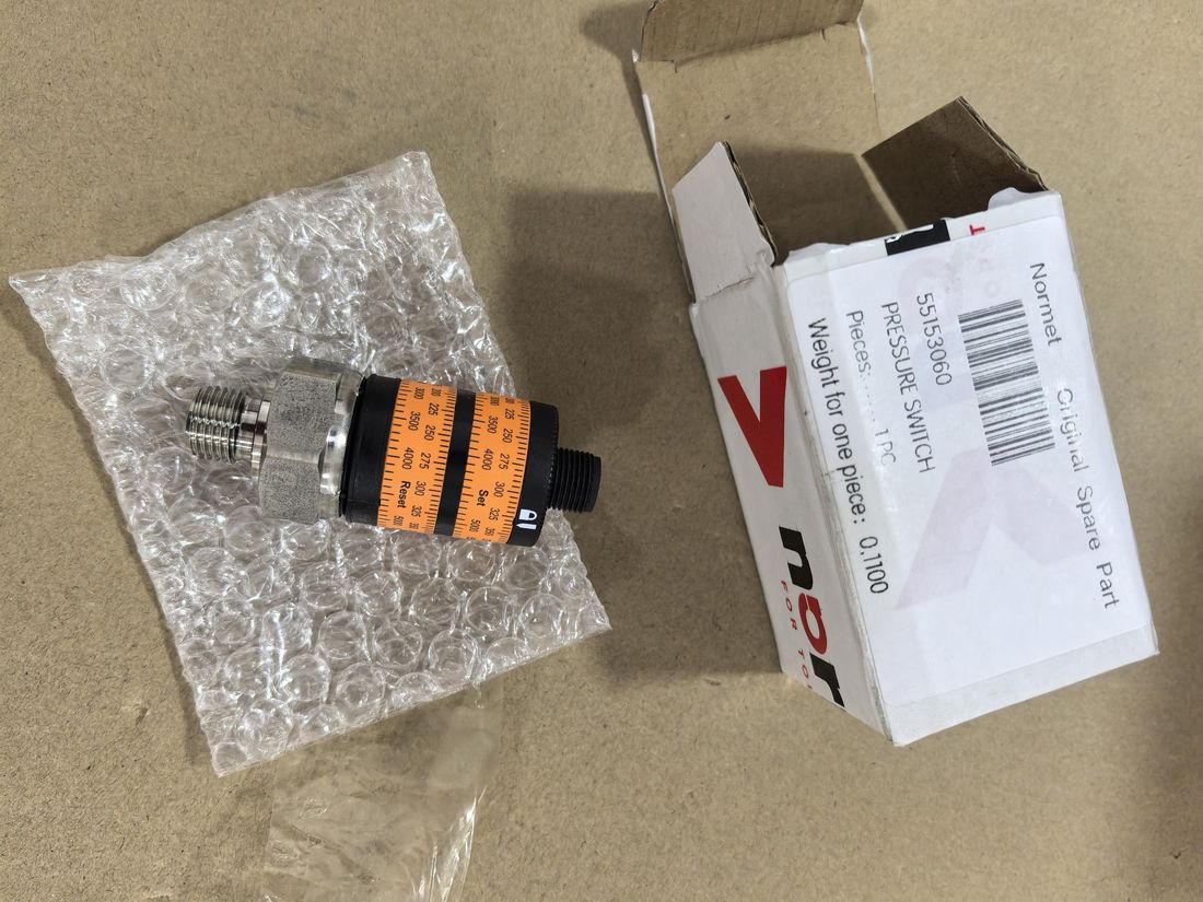Genuine Normet pressure switch 55153060